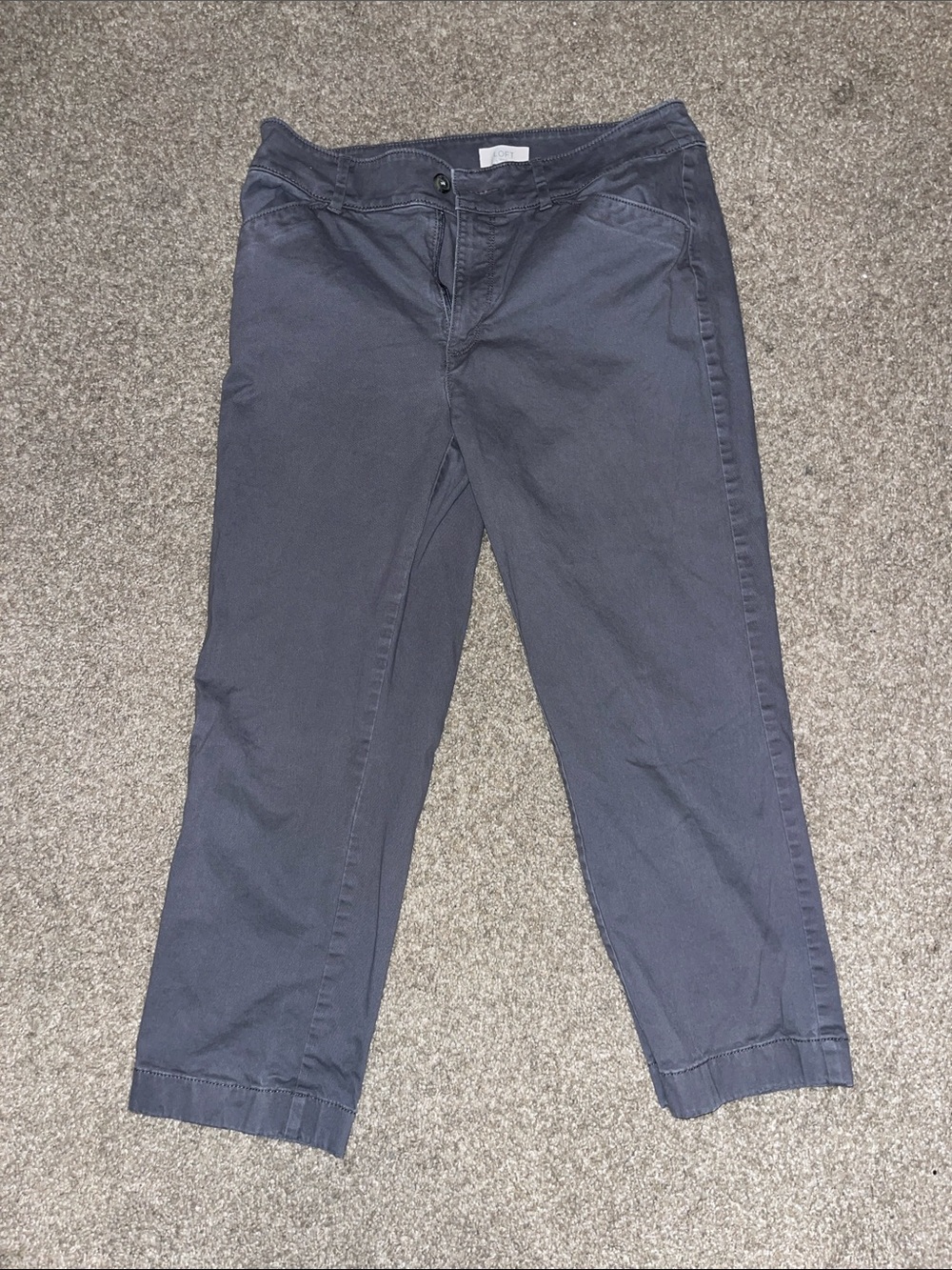 LOFT Women's Ankle Pants in Charcoal